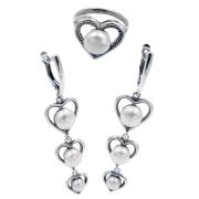 Гарнитур 20603 "Жемчужное сердце"