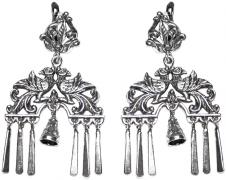 Серьги 30016 "Jeris"