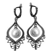 Серьги 30067 "Обернись"