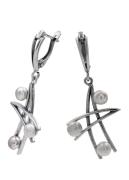 Серьги 30106 "Росчерк"