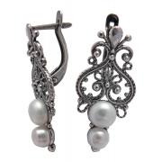 Серьги 30169 "Суздальский мотив"