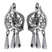 Серьги 30173 "Загадочное сердце"