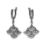 Серьги 30428 "Fan"