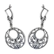 Серьги 30594 "Дуновение ветра"