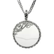 Кулон с линзой 50040 "Полнолуние"