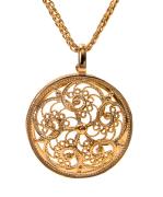 Заказать кулон с линзой 50080