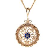 Кулон с линзой 50083 "Готика"