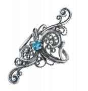 Кольцо 70144 "Кружева"