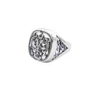 Кольцо 70158 "Гербовое"