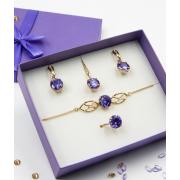 Ювелирный набор 820002 "Гармония" gold