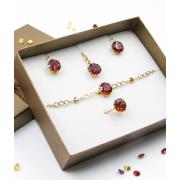 Ювелирный набор 820003 "Вдохновение" gold