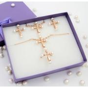 Ювелирный набор 820006 "Эржена" Gold