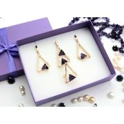 Ювелирный набор 820104 "Треугольник" Gold