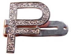 Зажим для денег 90089 "Знак рубля" 