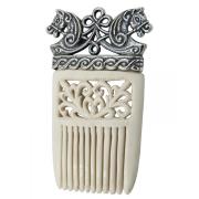 Костяной гребень 90401 "Конек", вариант 2