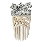 Костяной гребень 90403 "Конек", вариант 3