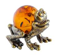 Янтарь фигурка 1-008 «Жаб-адвокат»