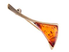 Янтарь брошь L3053 "Треугольник"