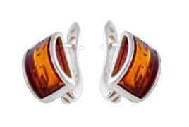 Янтарь серьги E0272