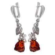 Янтарь серьги E3002