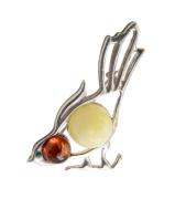 Янтарь брошь L3068