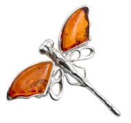 Янтарь брошь L3098