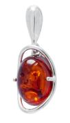 Янтарь подвеска P0004