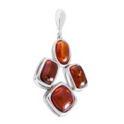 Янтарь подвеска P0113
