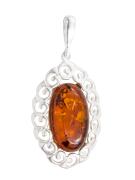 Янтарь кулон P0119